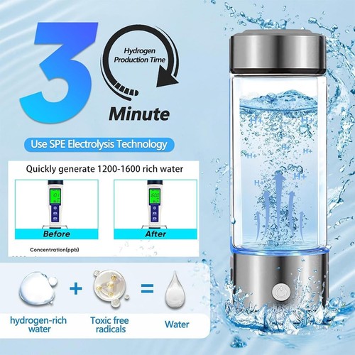 Hydrogen water bottle - hydrogen,