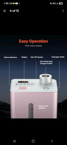 Hydrogen inhalation machine - inhalation,