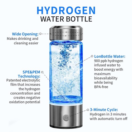 Hydrogen water bottle - hydrogen,