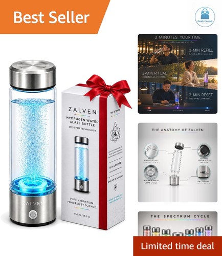 Hydrogen water bottle - water,