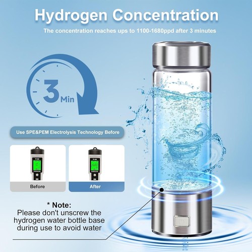 Hydrogen water bottle - hydrogen,
