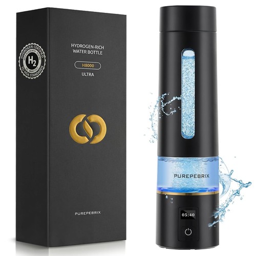 Hydrogen water bottle - water,